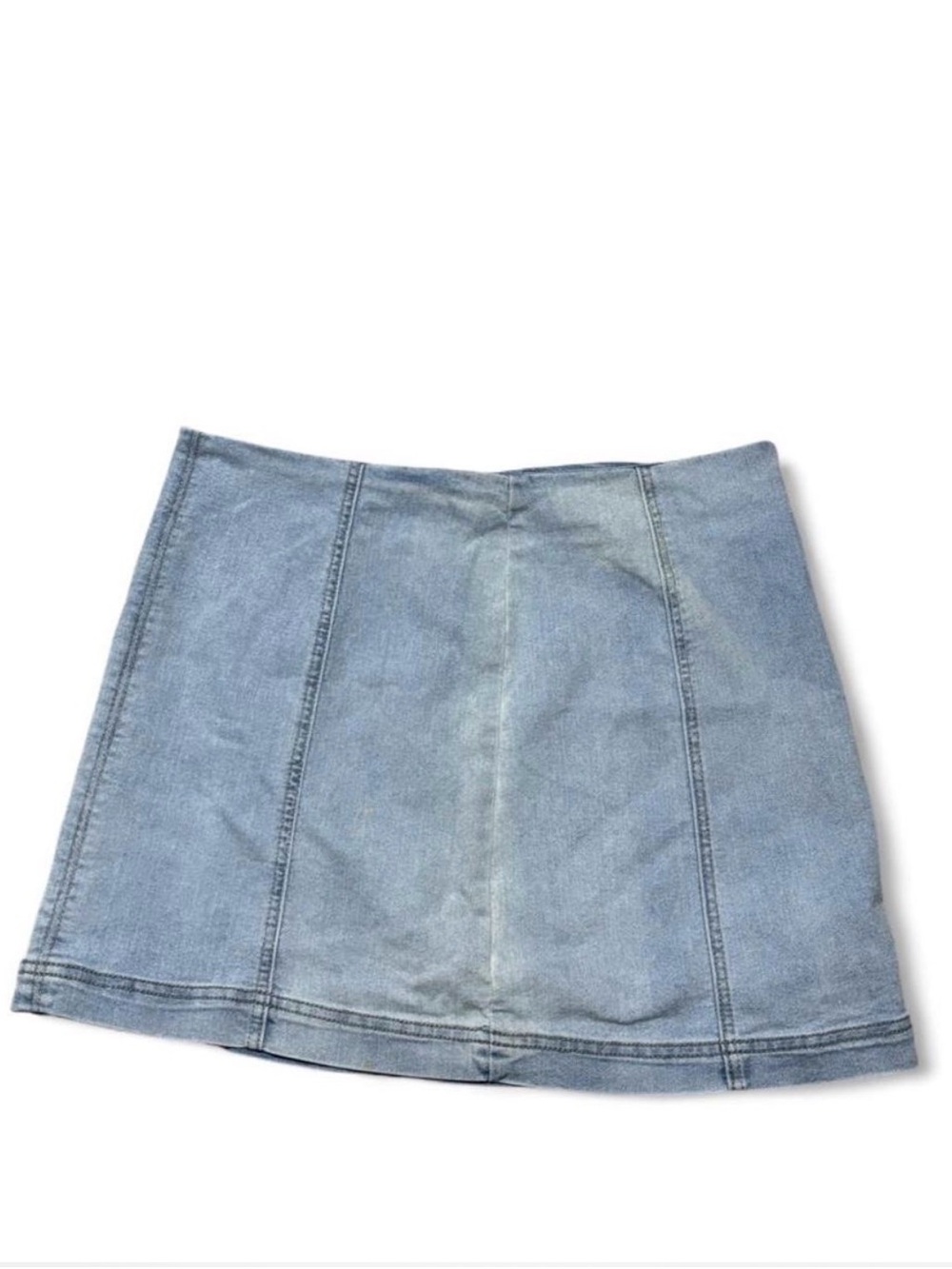 Wild Fable blue denim mini skirt in a size 14 #miniskirt #denim